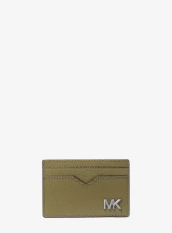 Porta-cartões em couro saffiano Edison | Michael Kors [PT]