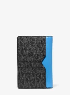Porta-cartões folio com logótipo exclusivo Hudson | Michael Kors [PT]