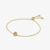 Pulseira com fecho deslizante Fulton em prata de lei banhada a metal precioso | Michael Kors [PT]