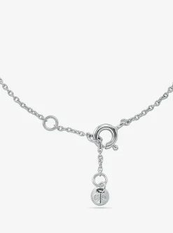 Pulseira de elos com incrustações em prata de lei banhado em metal precioso Astor pequena | Michael Kors [PT]