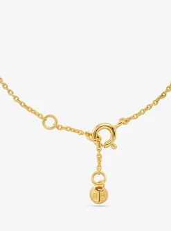 Pulseira de elos com incrustações em prata de lei banhado em metal precioso Astor pequena | Michael Kors [PT]