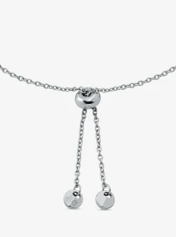 Pulseira em forma de coração com incrustações em prata de lei banhada a metal precioso | Michael Kors [PT]
