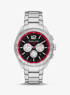 Relógio Accelerator 2.0 prateado de tamanho grande | Michael Kors [PT]