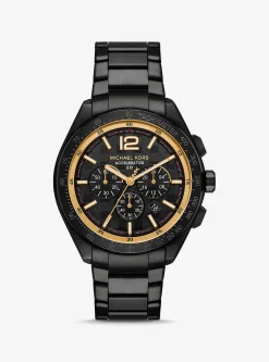 Relógio Accelerator 2.0 preto de tamanho grande | Michael Kors [PT]