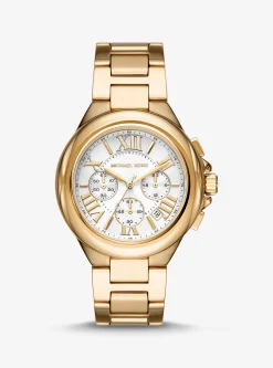 Relógio Camille dourado de tamanho grande | Michael Kors [PT]
