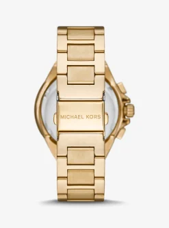 Relógio Camille dourado de tamanho grande | Michael Kors [PT]