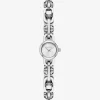 Relógio com bracelete de elos prateado Astor mini | Michael Kors [PT]