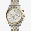 Relógio de dois tons Lexington de tamanho grande | Michael Kors [PT]
