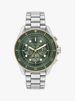 Relógio de dois tons Maritime de tamanho grande | Michael Kors [PT]