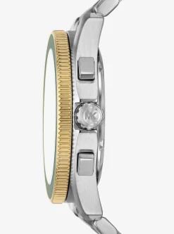 Relógio de dois tons Maritime de tamanho grande | Michael Kors [PT]