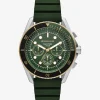 Relógio de silicone e dois tons Maritime de tamanho grande | Michael Kors [PT]