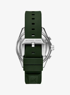Relógio de silicone e dois tons Maritime de tamanho grande | Michael Kors [PT]