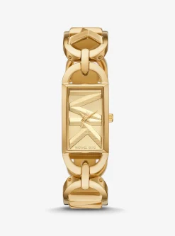 Relógio dourado Empire mini | Michael Kors [PT]