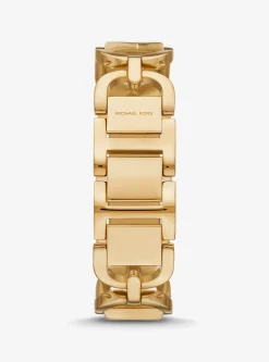 Relógio dourado Empire mini | Michael Kors [PT]