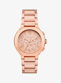 Relógio dourado-rosa Gramercy de tamanho grande | Michael Kors [PT]