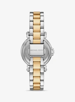 Relógio em dois tons com incrustações Maren mini | Michael Kors [PT]