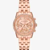 Relógio em dourado-rosa Bryant com incrustações mini | Michael Kors [PT]