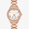 Relógio em dourado-rosa com incrustações Sage | Michael Kors [PT]