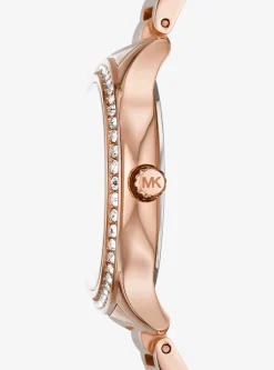 Relógio em dourado-rosa com incrustações Sage | Michael Kors [PT]