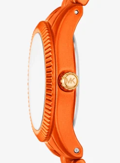 Relógio laranja Lexington de edição limitada pequeno | Michael Kors [PT]