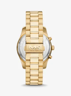 Relógio Lexington dourado de tamanho grande | Michael Kors [PT]