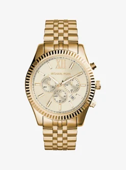 Relógio Lexington em dourado | Michael Kors [PT]