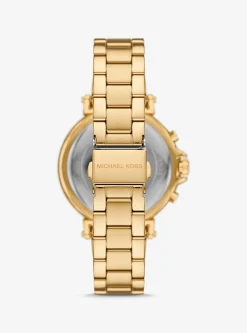 Relógio Maren dourado de tamanho grande | Michael Kors [PT]