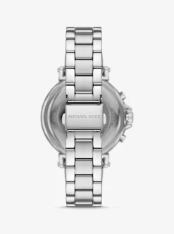 Relógio Maren prateado de tamanho grande | Michael Kors [PT]