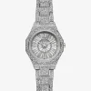 Relógio prateado com incrustações Raquel mini | Michael Kors [PT]
