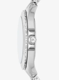 Relógio prateado Everest de tamanho grande | Michael Kors [PT]