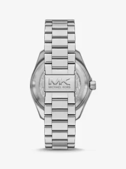 Relógio prateado Maritime de tamanho grande | Michael Kors [PT]