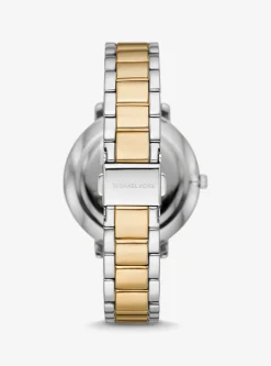 Relógio Pyper em dois tons com incrustações e logótipo | Michael Kors [PT]