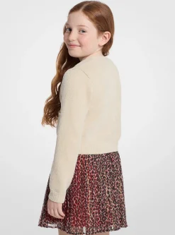 Saia com padrão de leopardo metalizado | Michael Kors [PT]