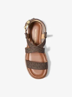 Sandália alpercata com plataforma e logótipo exclusivo Lynn | Michael Kors [PT]