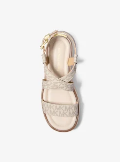 Sandália alpercata com plataforma e logótipo exclusivo Lynn | Michael Kors [PT]