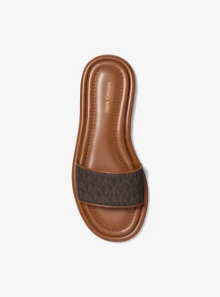 Sandália chinelo com logótipo exclusivo Dana | Michael Kors [PT]