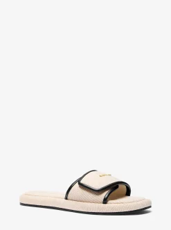 Sandália chinelo em lona Suki | Michael Kors [PT]
