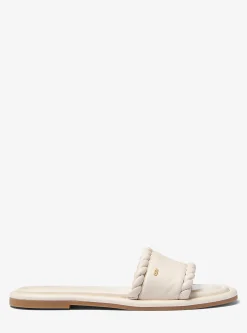 Sandália chinelo em pele Dana | Michael Kors [PT]