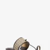 Sandália em jacquard com logótipo MK2000 Ashtin | Michael Kors [PT]
