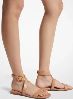 Sandália em pele Bridgette | Michael Kors [PT]