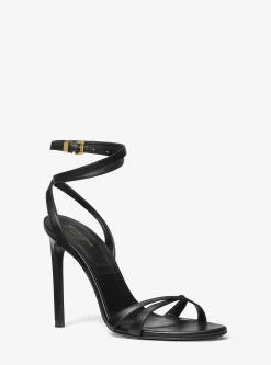 Sandália em pele Chrissy | Michael Kors [PT]