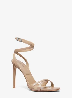 Sandália em pele Chrissy | Michael Kors [PT]