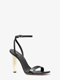 Sandália em pele Halle | Michael Kors [PT]
