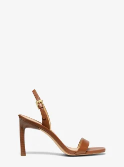 Sandália em pele Kasia | Michael Kors [PT]