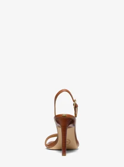 Sandália em pele Kasia | Michael Kors [PT]