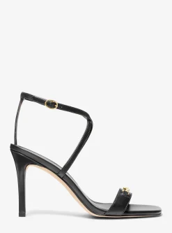 Sandália em pele Lena | Michael Kors [PT]