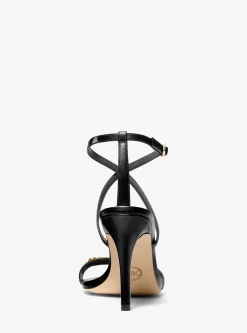 Sandália em pele Lena | Michael Kors [PT]
