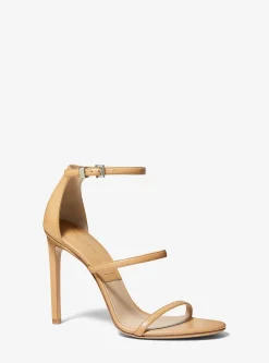 Sandália em pele Nadege | Michael Kors [PT]