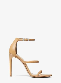 Sandália em pele Nadege | Michael Kors [PT]