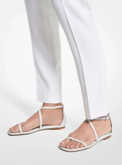 Sandália em pele Polly | Michael Kors [PT]